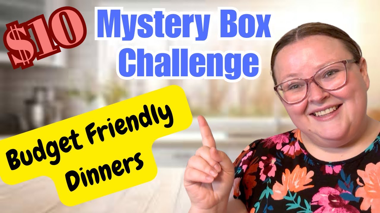$10 Mystery Box Challenge Budget Friendly Family Dinner on a Budget
