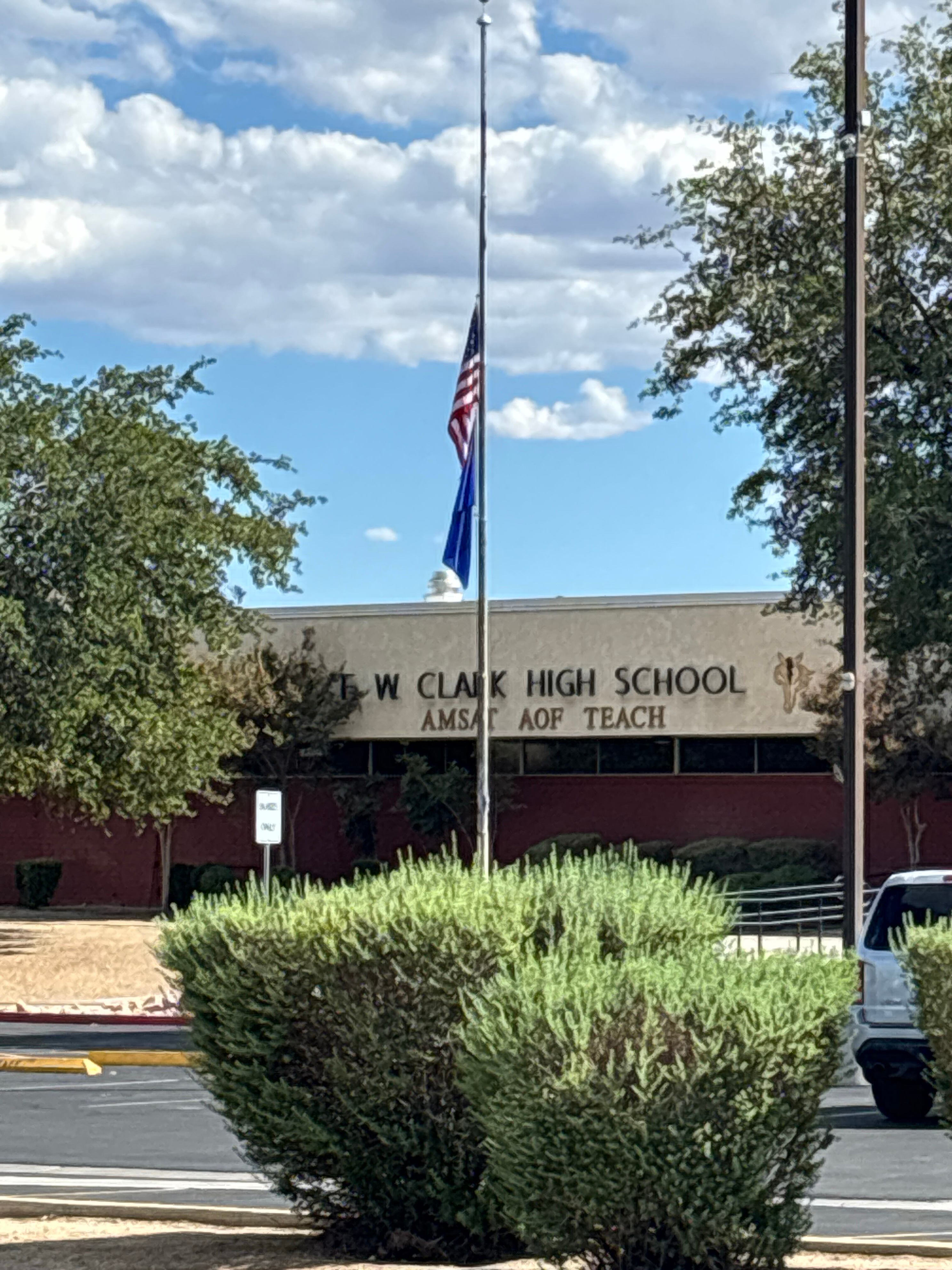 Power outage affects Clark High School and surrounding neighborhood