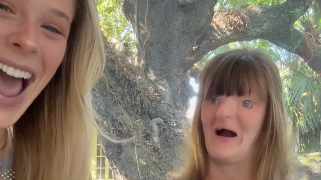 Sister who is blind surprised with Taylor Swift Era Tour tickets | Happily