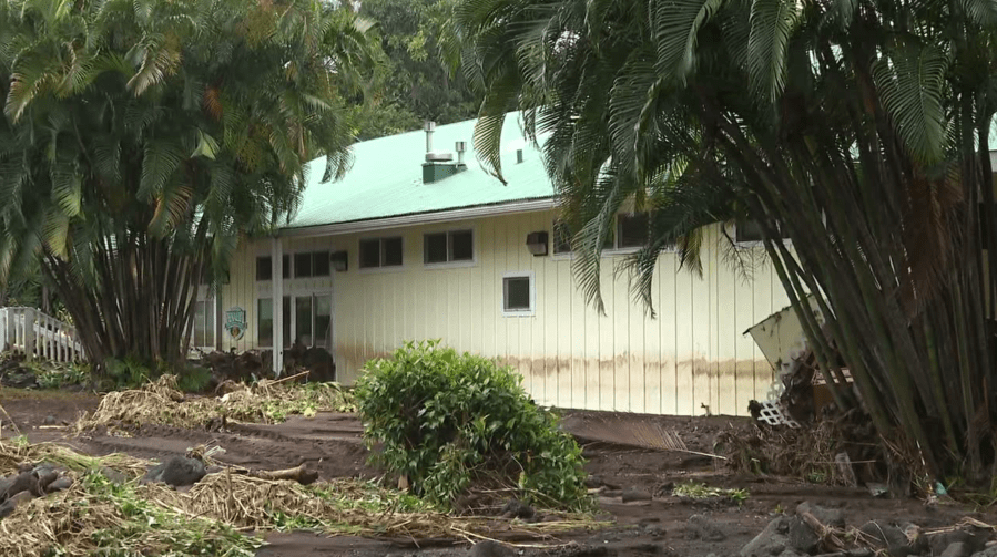Lala leaves Naalehu businesses wrecked, homes flooded