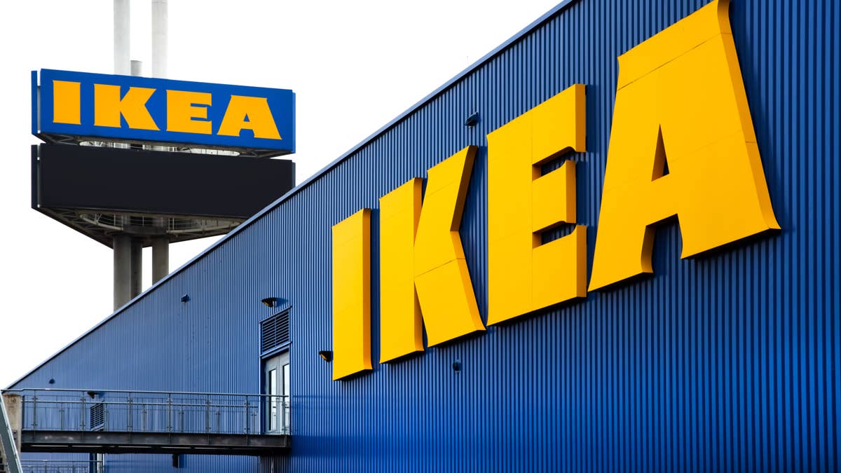 How to give an IKEA ottoman a custom makeover on a budget