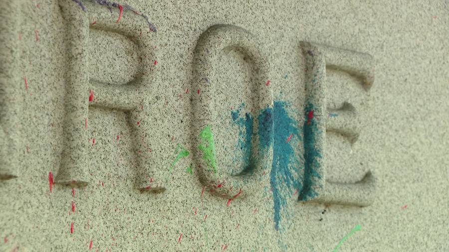 Muskegon's oldest public burial ground, known for rich history, damaged by vandals