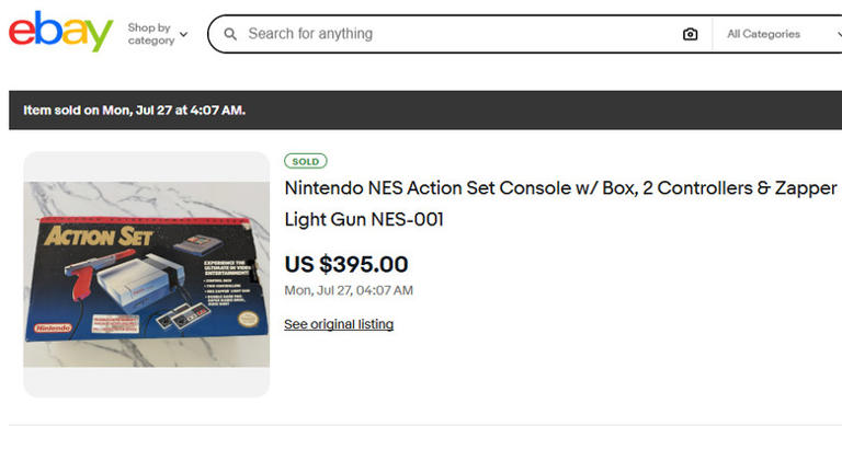 What are your retro game consoles worth?