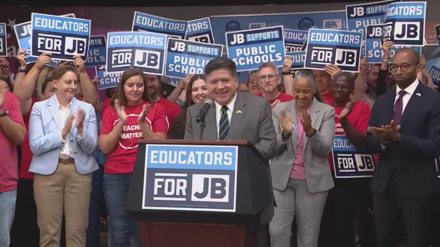 Pritzker secures statewide teacher union backing amid education funding backlash from CTU