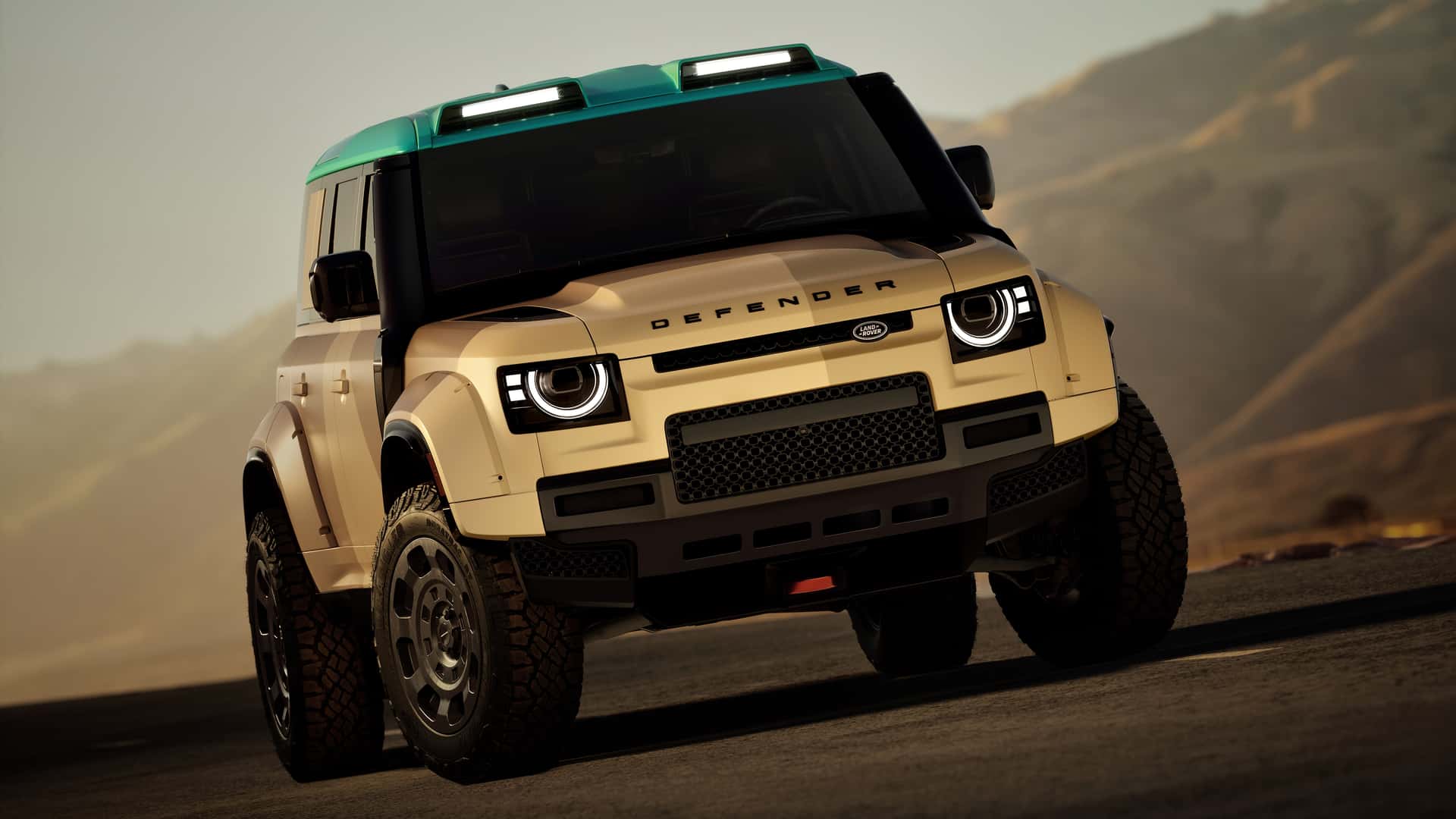 Land Rover Defender Dakar: 626 HP rally beast you can drive
