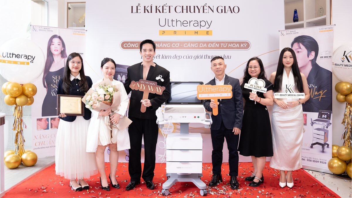 KT Beauty Medical Centre tiếp nhận chuyển giao công nghệ Ultherapy Prime