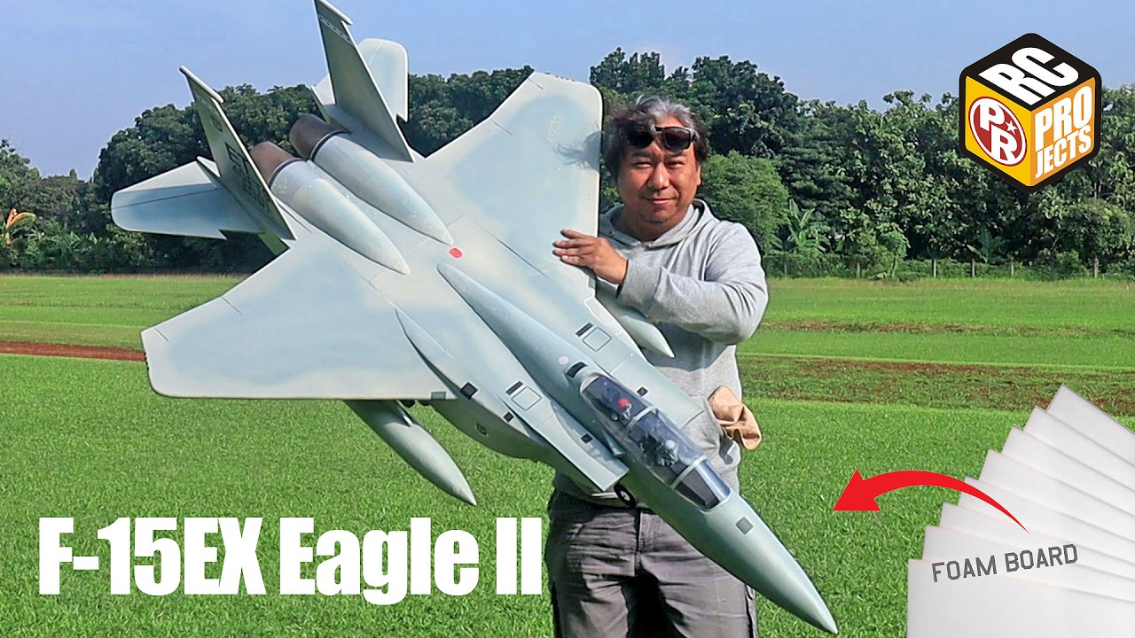 Building an F-15EX RC jet with a ducted fan