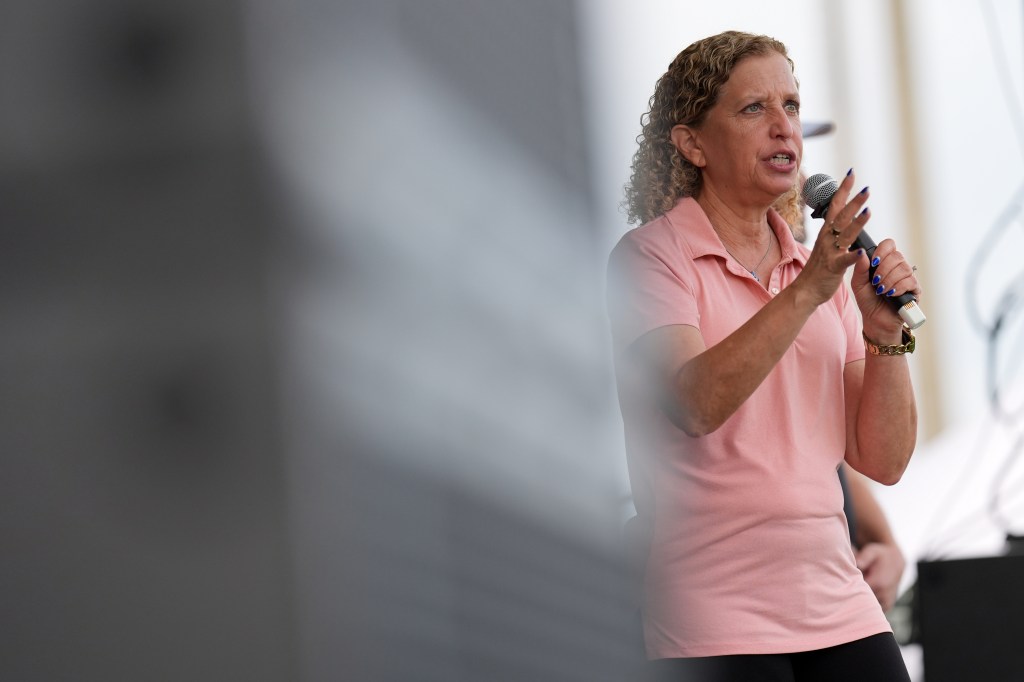 Wasserman Schultz argues she knows how to “tailor my service” to diverse communities. AP Photo/Rebecca Blackwell