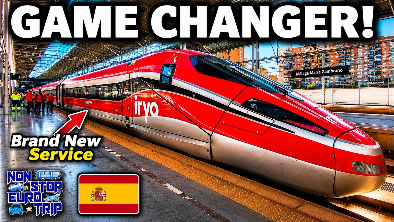 Iryo first class - Spain's new best train!