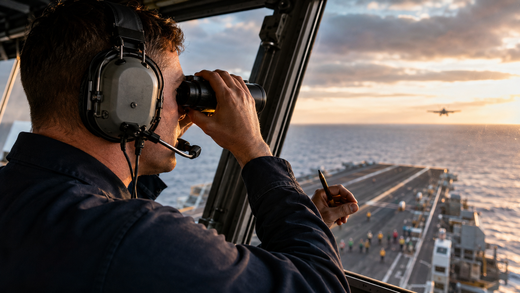 Flight deck danger - why carrier operations push sailors to the edge