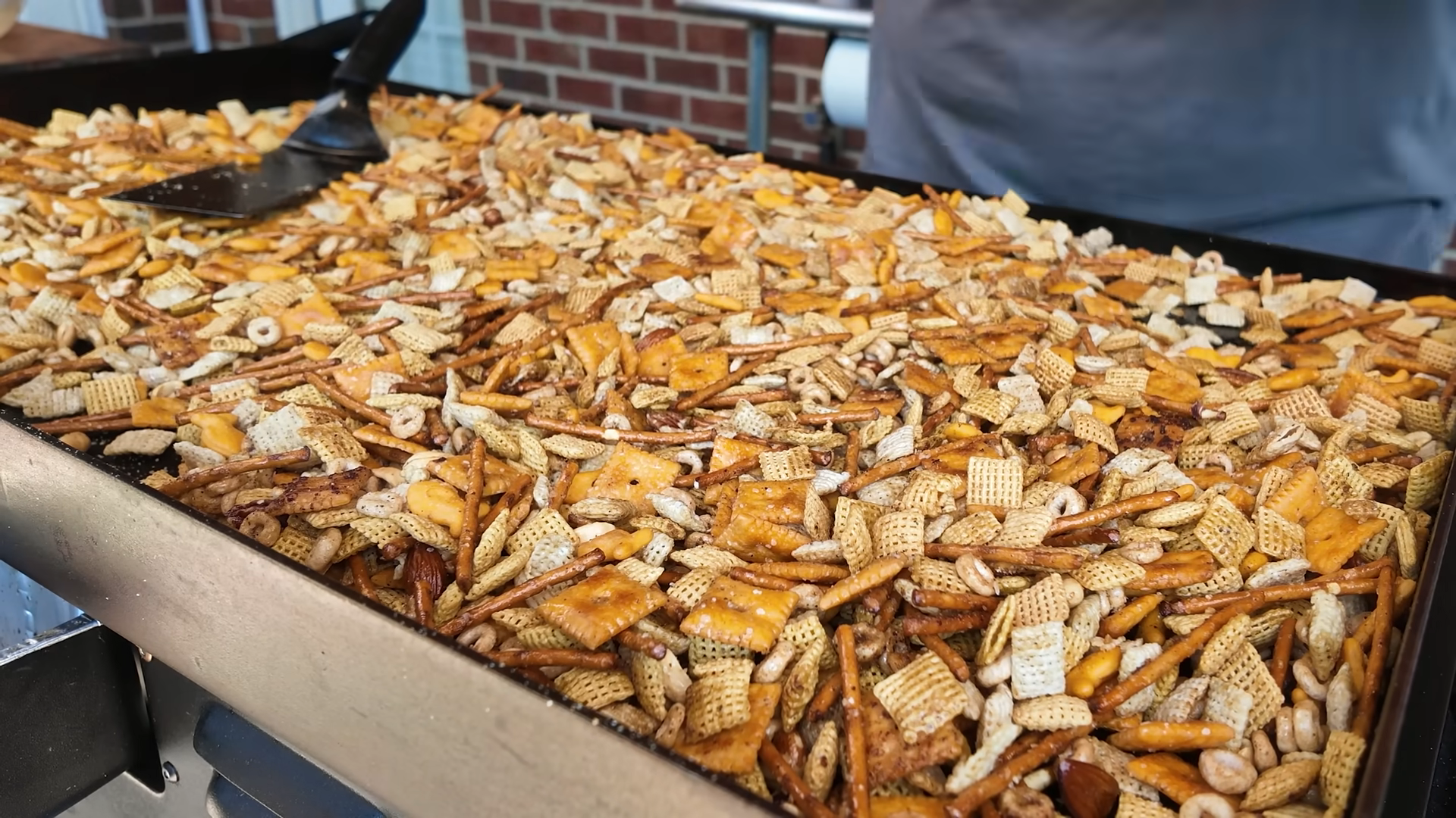 Stop baking Chex Mix, this easy Blackstone method is better