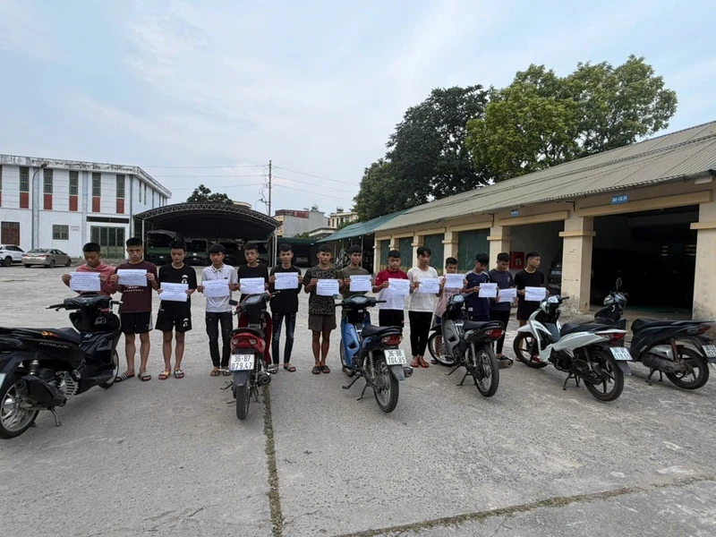 Kịp thời ngăn chặn vụ hỗn chiến trên phố của gần 40 đối tượng