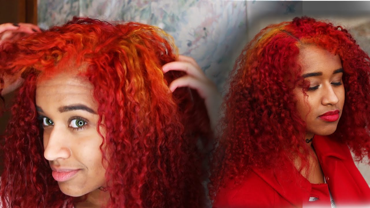 How to create bold red hair color looks