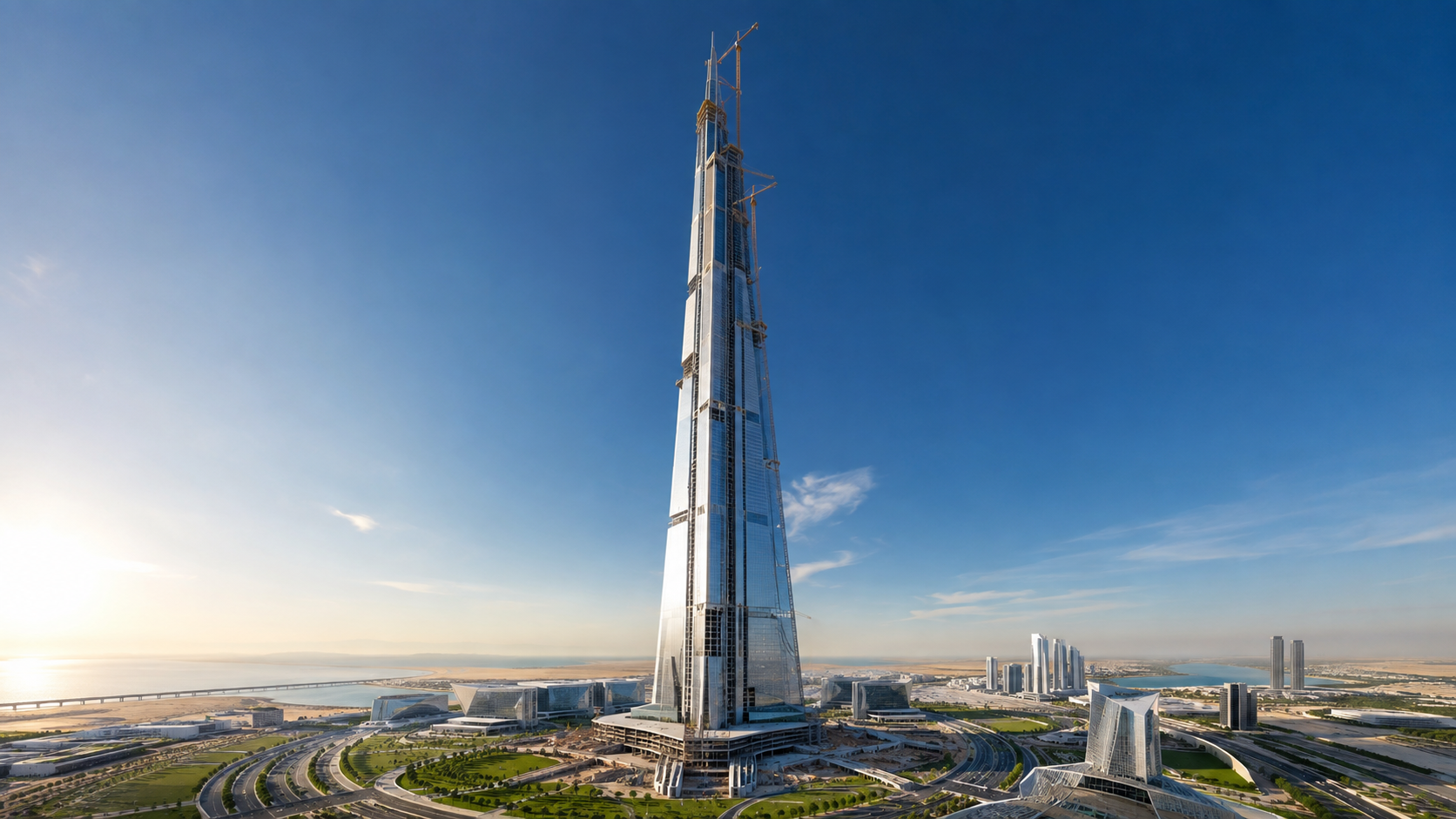 Jeddah Tower - The 1-kilometer skyscraper built to beat Burj Khalifa