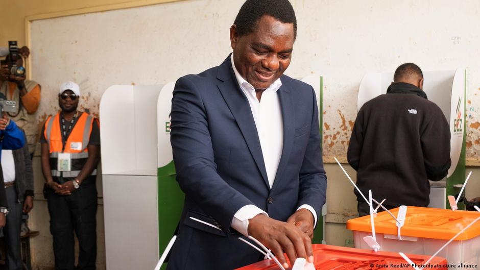 Zambia's opposition has accused Hichilema's government of cracking down on the opposition during the election