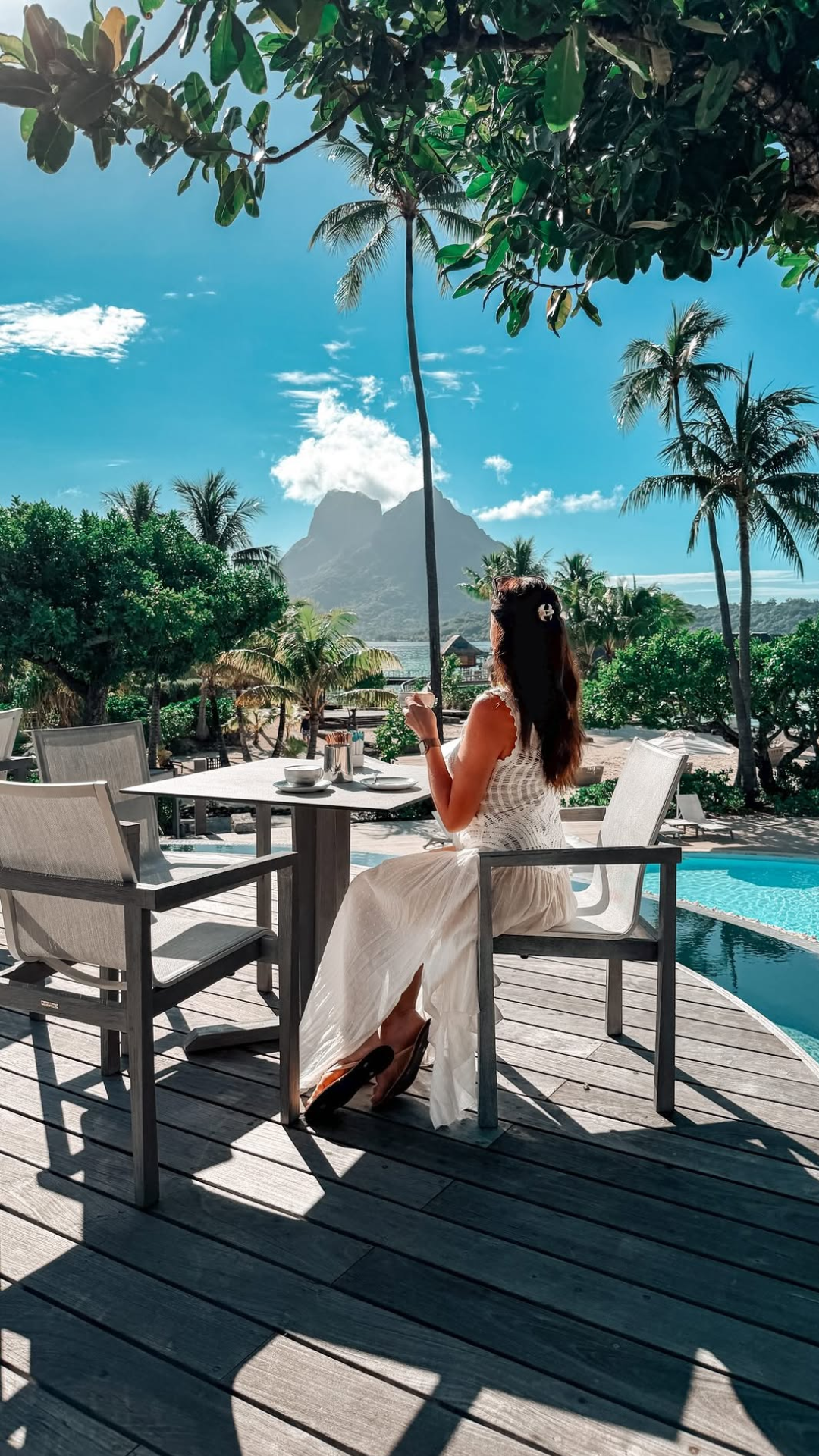 What makes this tropical breakfast buffet special