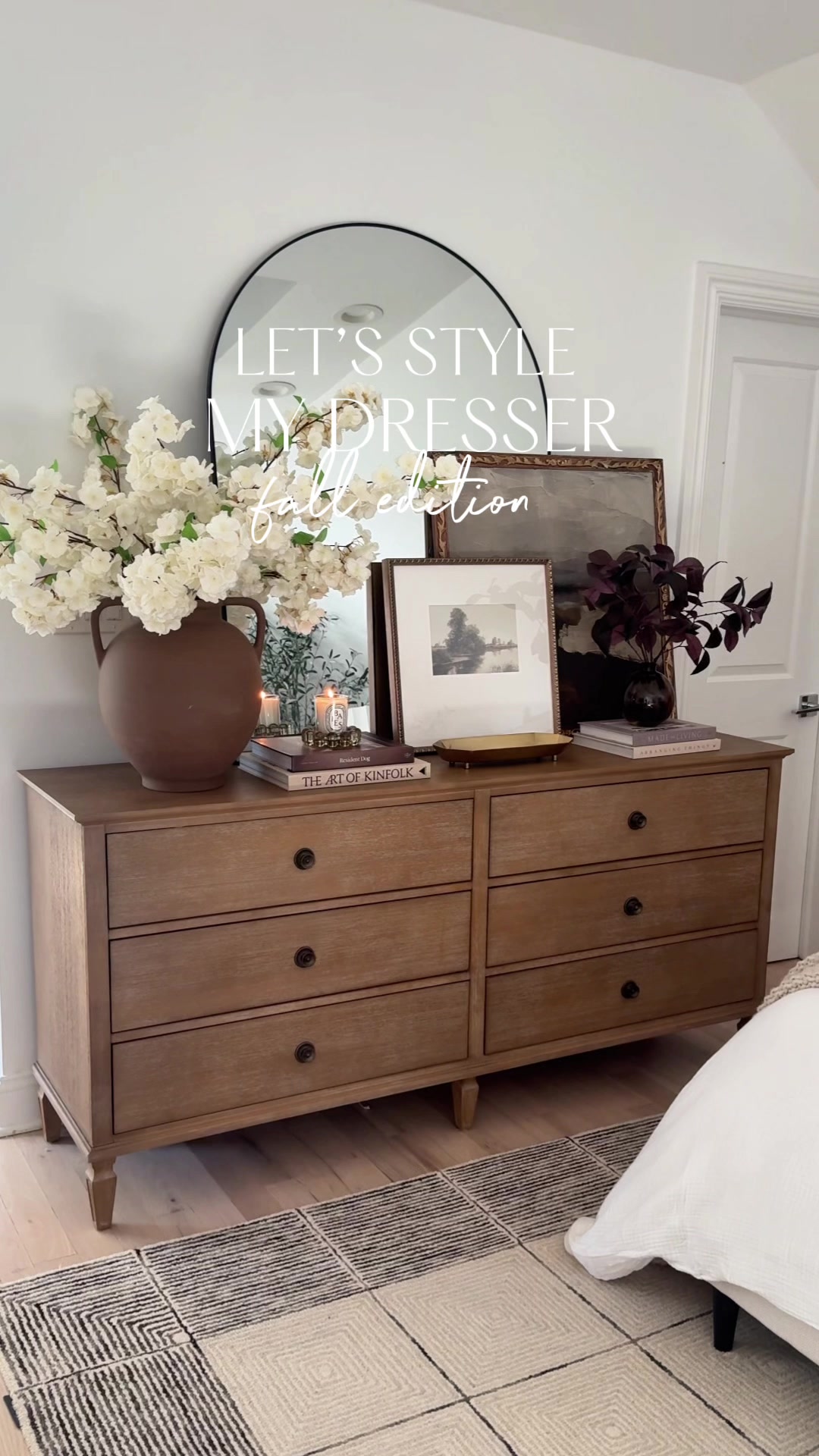 Simple details that make a dresser feel elevated