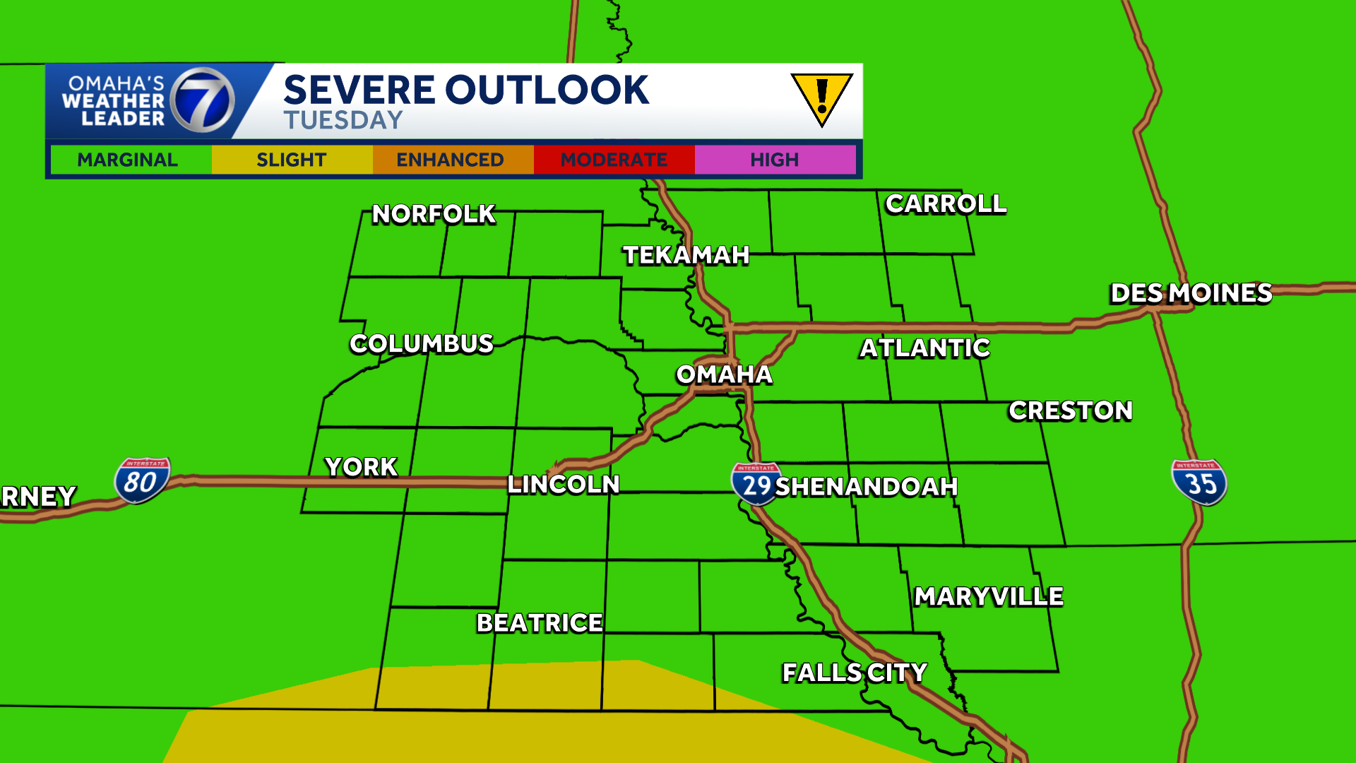Early week strong storms possible, heavy rain potential for Omaha area