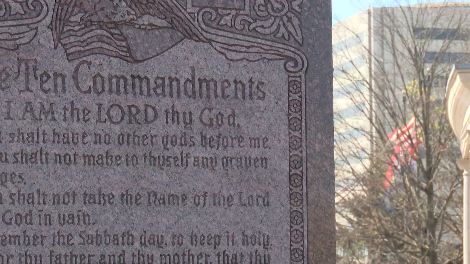 Civil rights advocates challenge Texas' Ten Commandments law