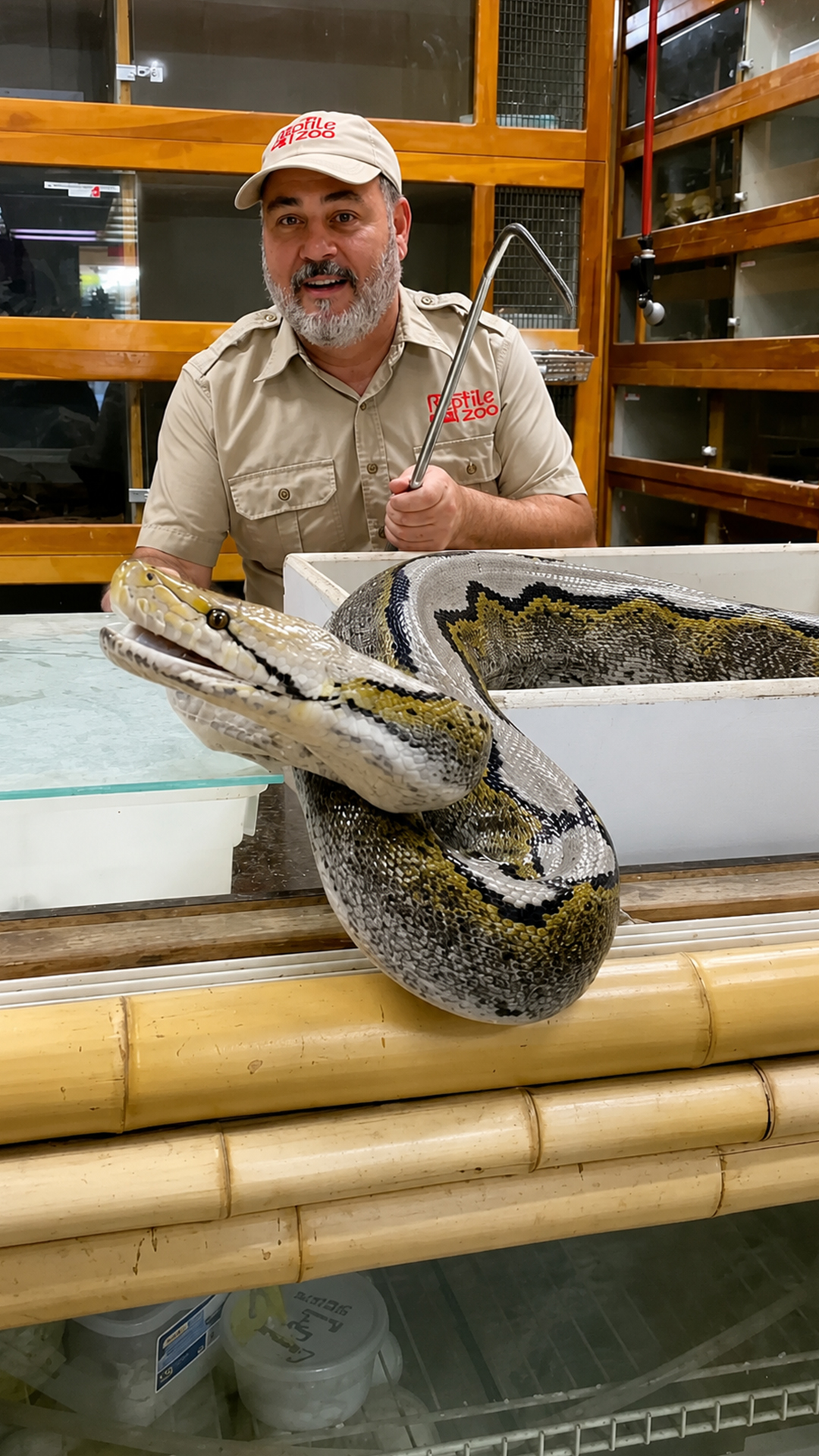 Mother python strikes twice during egg rescue