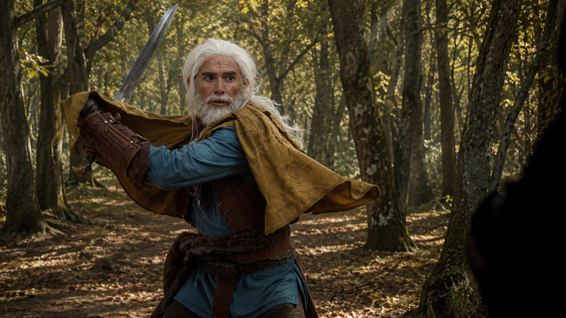Turning actors into fantasy characters with makeup