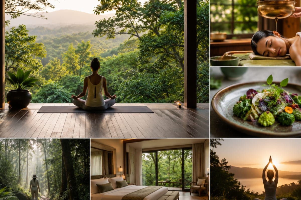The new luxury travel trend is wellness: Why forest bathing, Ayurveda ...