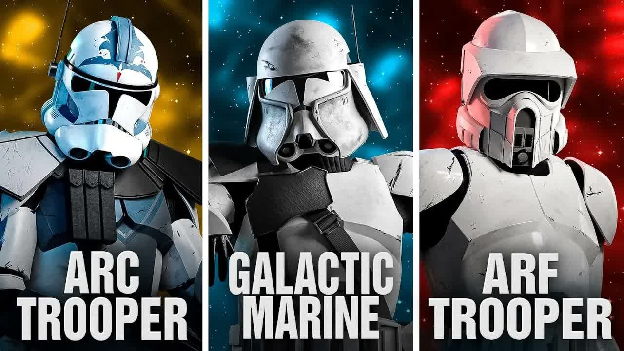 What all 42 clone trooper variants were trained to do