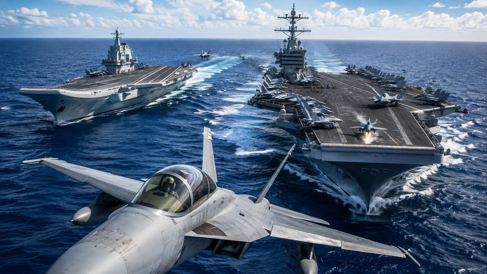 Why the US is not afraid of the largest navy in the world, yet