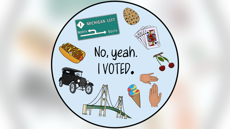 Michigan's 'I Voted' stickers available at polls: Which will you pick?