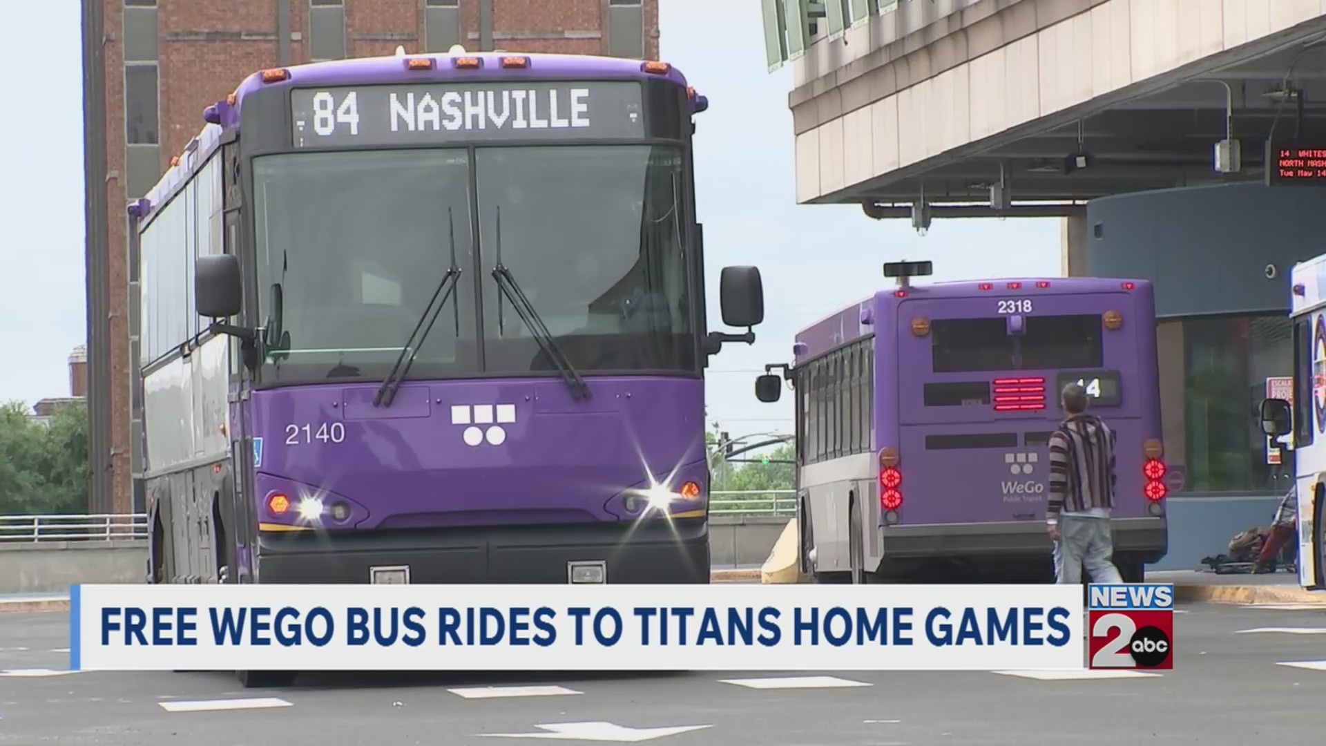WeGo provided free rides to Titans games