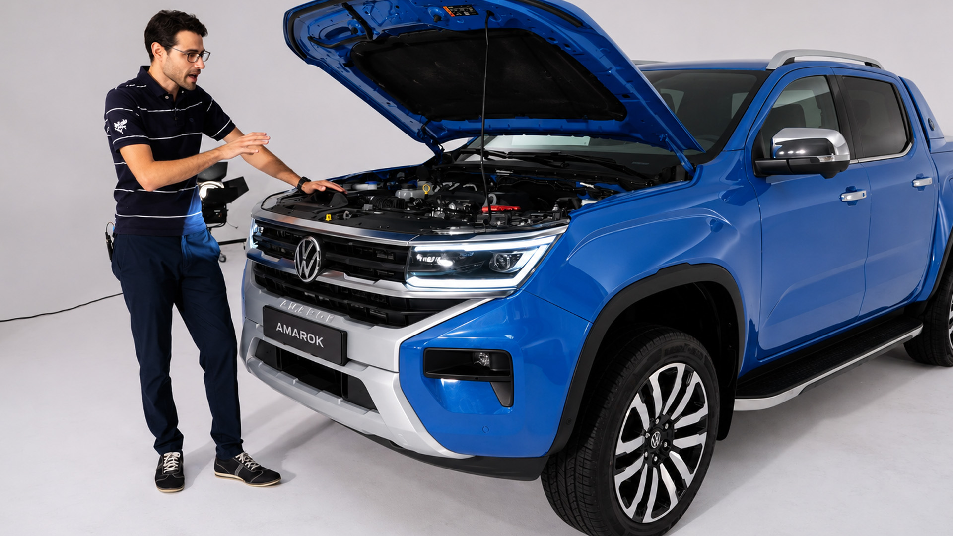 Volkswagen Amarok reveals the V6 engine behind this pickup