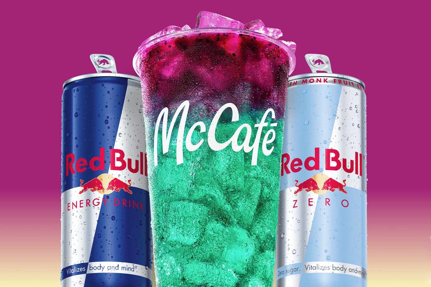 McDonald's Red Bull drink launches nationwide, its first energy drink