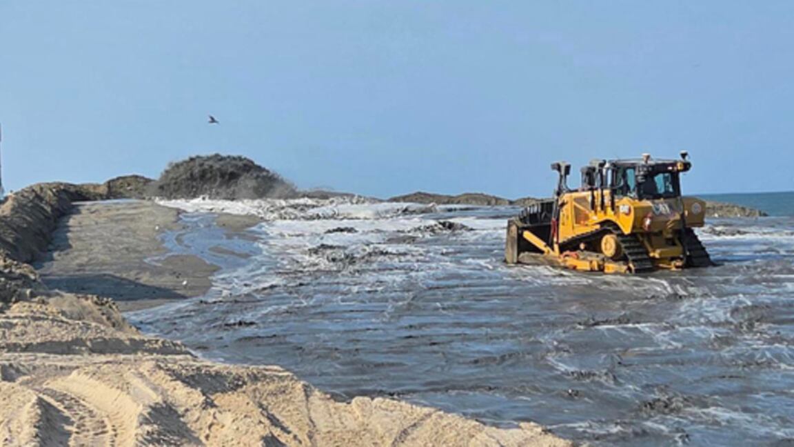 Buxton beach nourishment project is complete