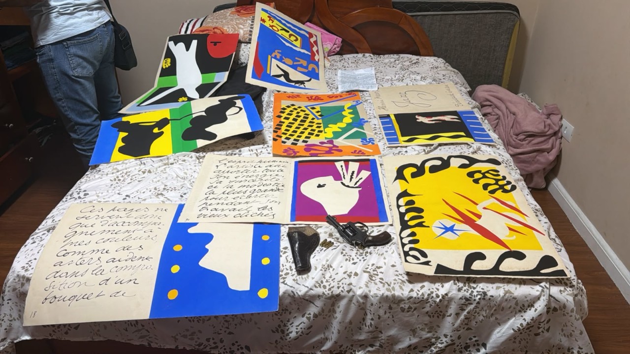 8 stolen Henri Matisse prints have been found