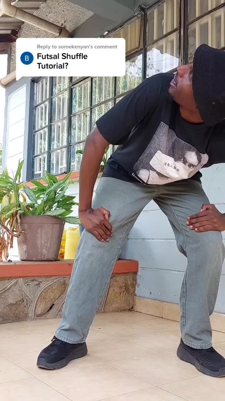 Futsal shuffle dance move step by step guide