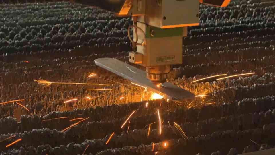 This video shows how meat grinder blades became a Damascus knife