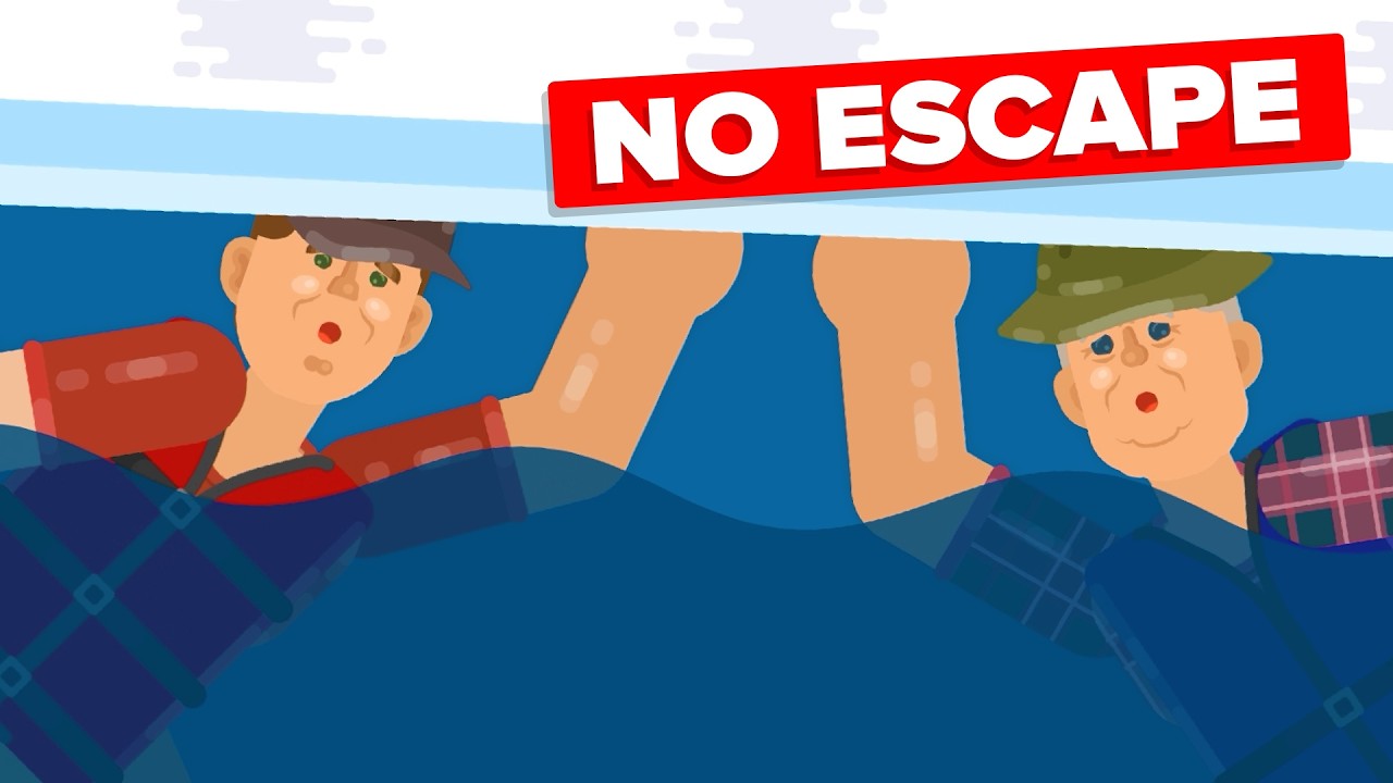 Trapped under an ice shelf - insane survival story