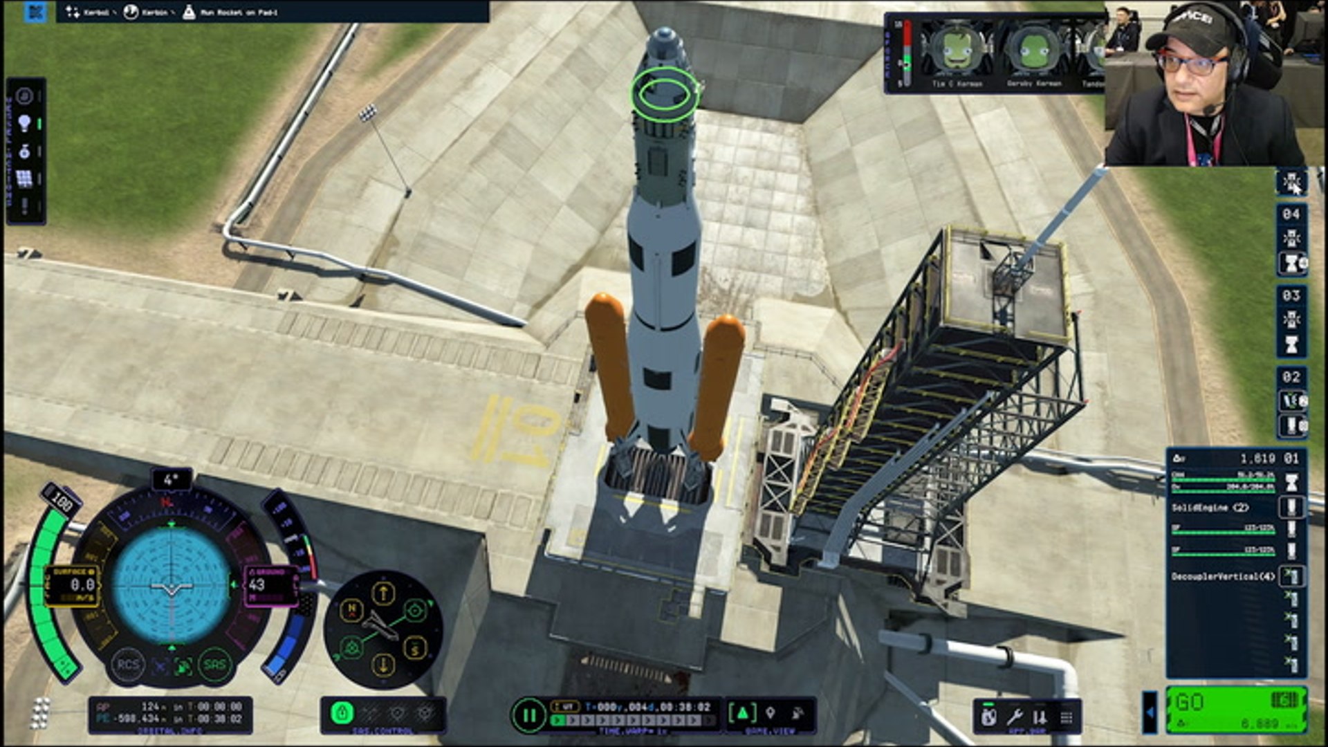 Space.com crashed some rockets in Kerbal Space Program 2 gameplay