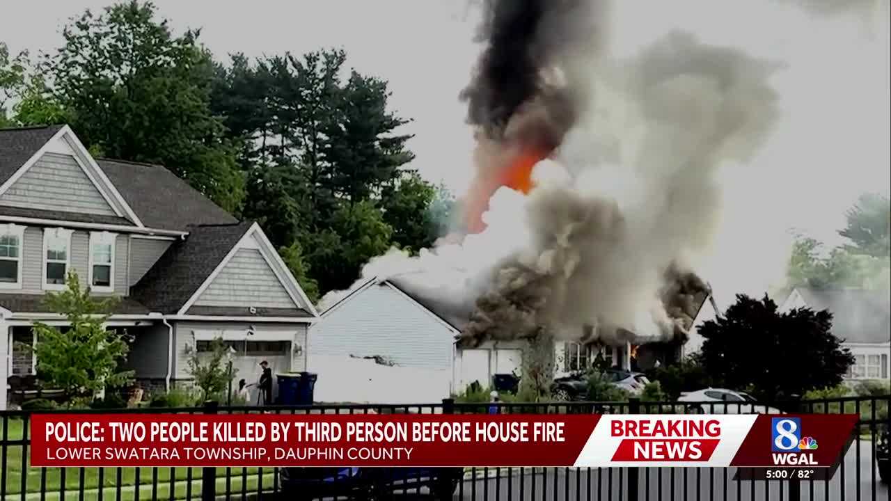 Police: Two killed before third person set Lower Swatara Township home on fire