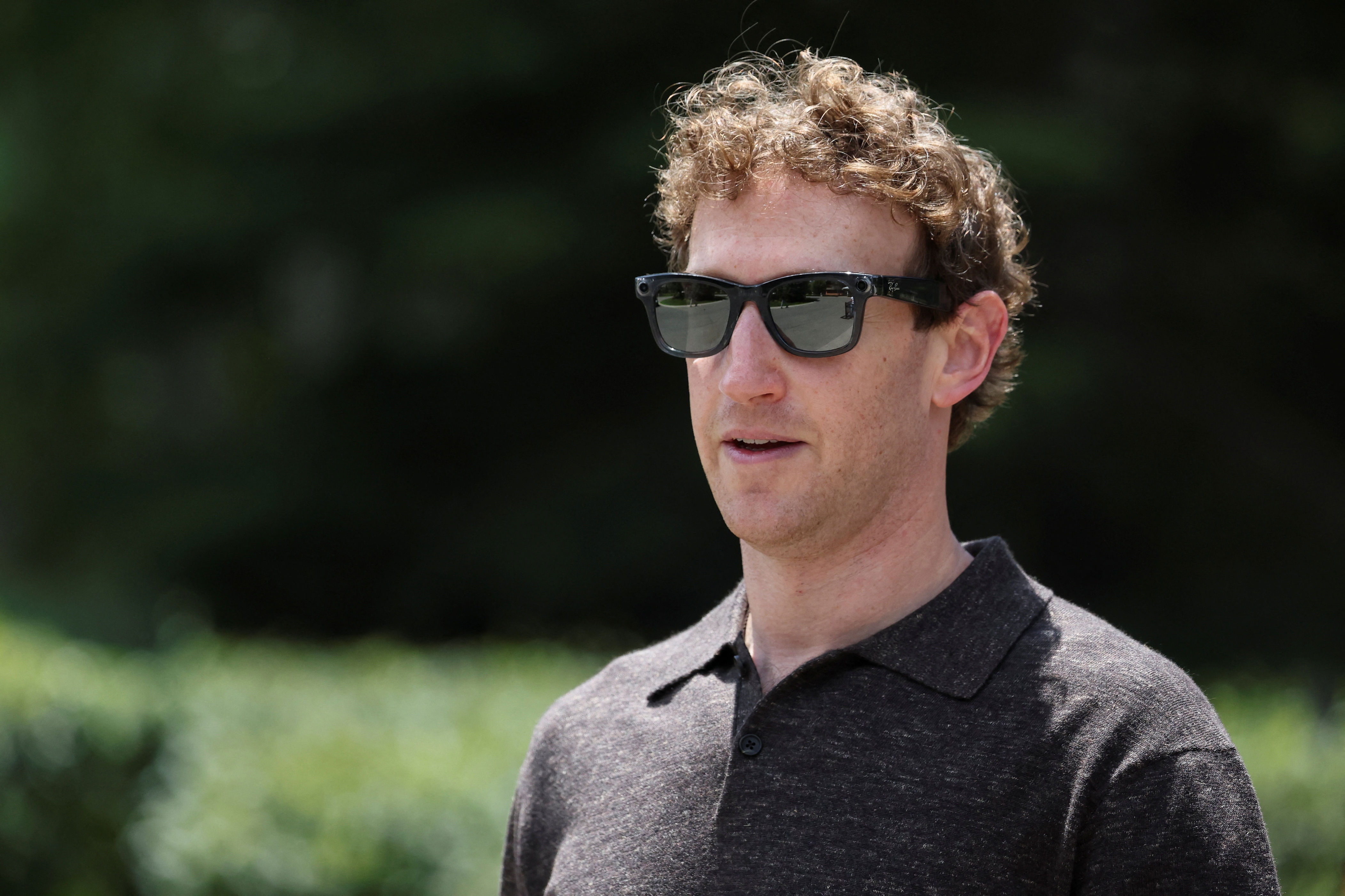 Meta CEO Mark Zuckerberg attends the annual Allen and Co. Sun Valley Media and Technology Conference at the Sun Valley Resort in Sun Valley, Idaho, U.S., July 9, 2026. REUTERS/Brendan McDermid