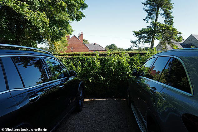 My neighbour's car is too big for his drive and hangs over into mine ...