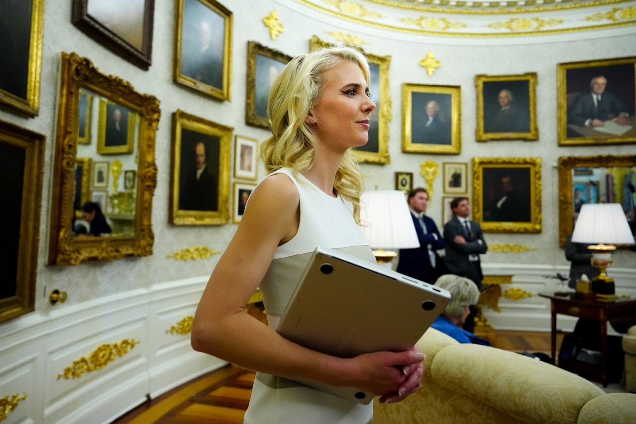 How Trump's ever-present executive assistant became the talk of Washington