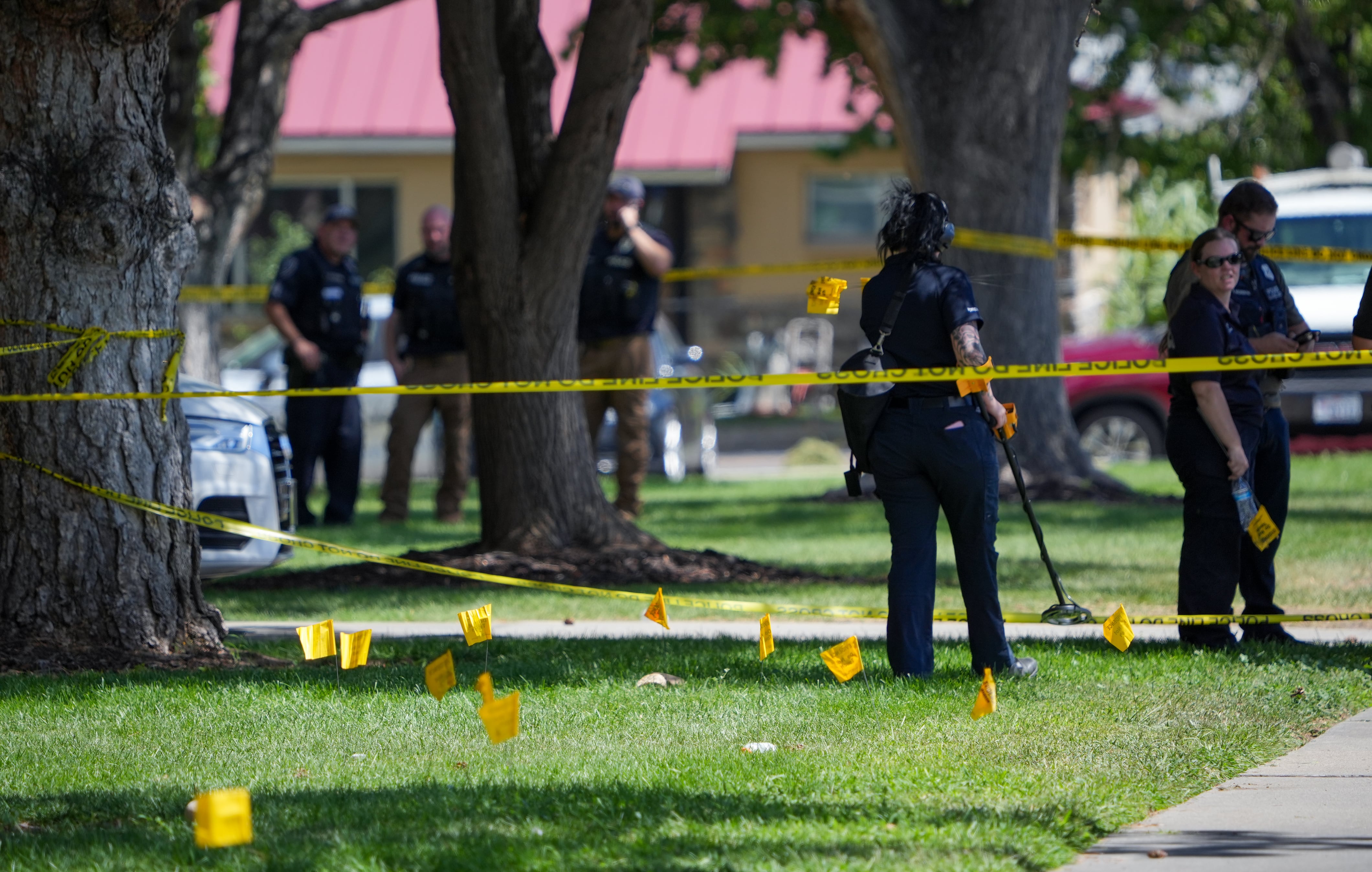 Man arrested after handing 17-year-old son gun in deadly funeral shooting outside LDS meetinghouse, police say