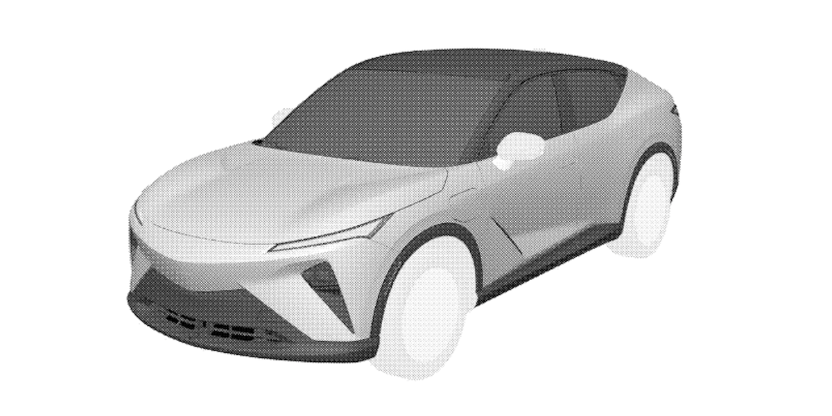 Patent reveals what the production version of Acura's DOA RSX EV would have looked like