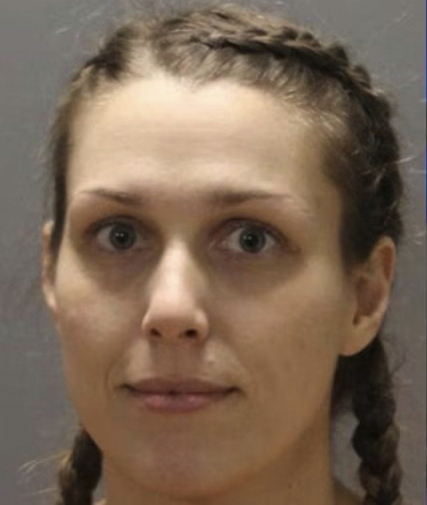 Ms Gardner in a booking photo - Jacksonville Sheriff's Office