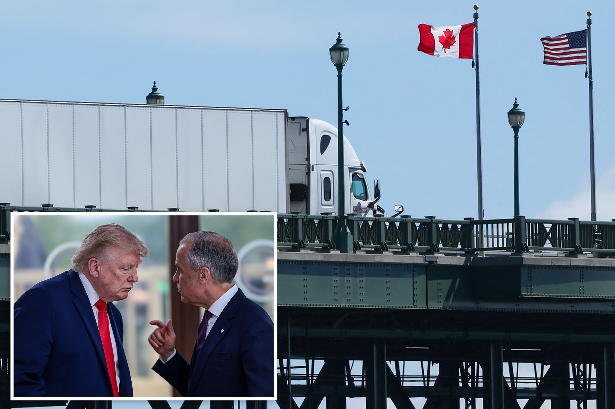 Trump announces three-day delay to 50% tariffs on Canadian imports, says US and northern neighbor have a deal!