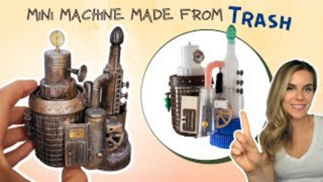 Creating miniature masterpieces from everyday materials