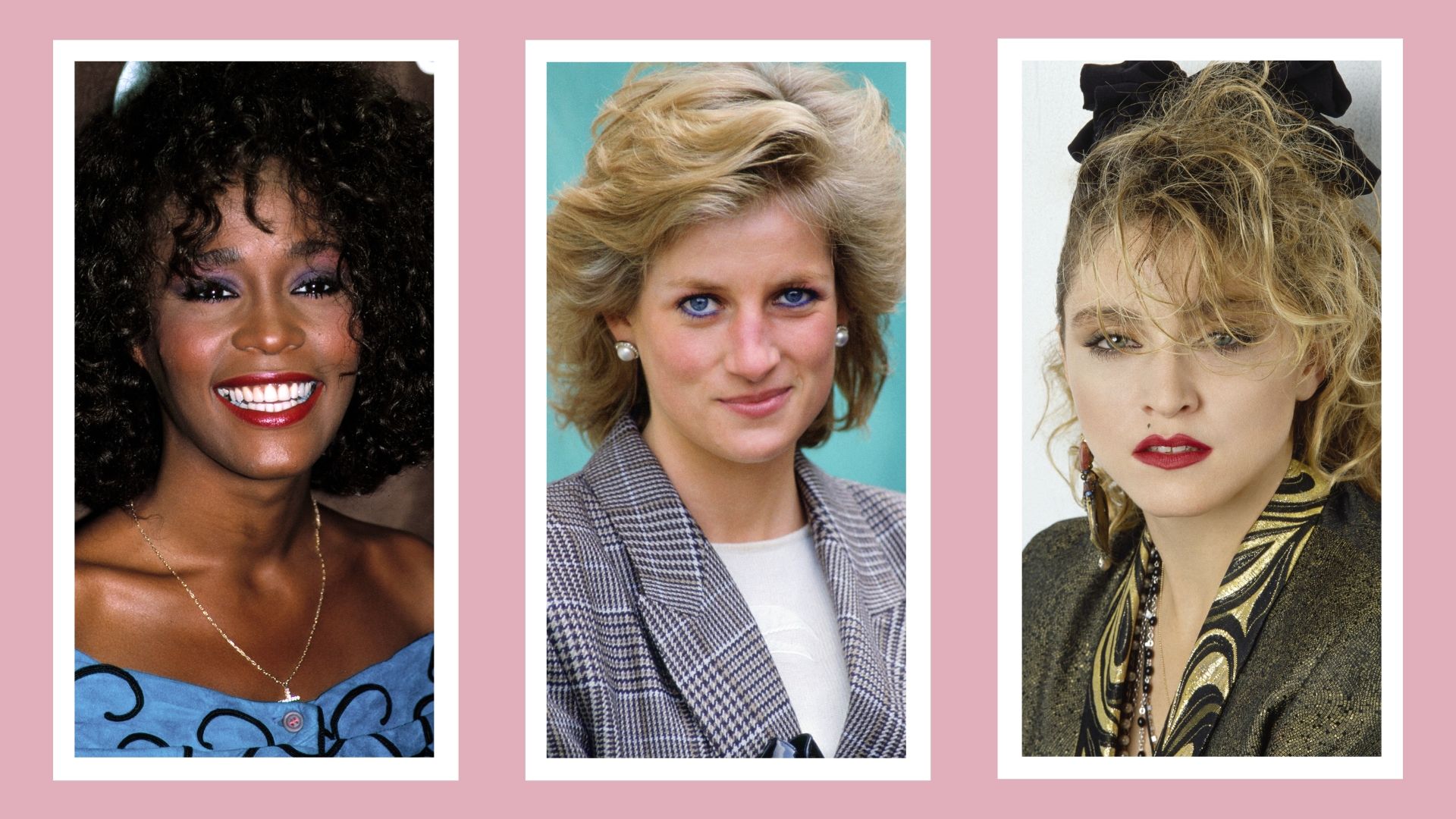 Makeup looks inspired by the '80s