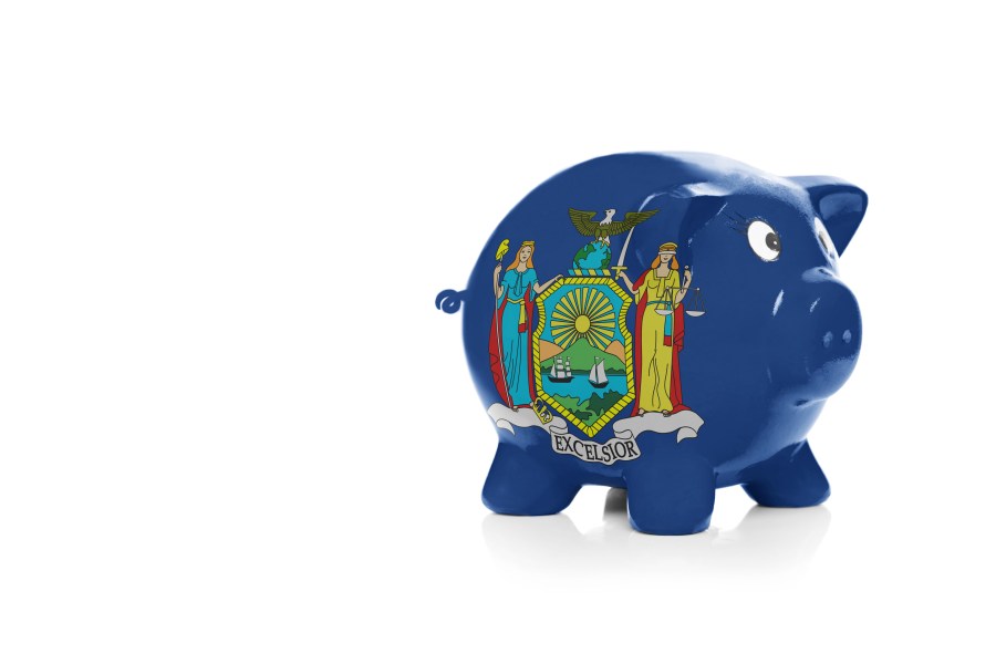 Comptroller touts $309.7 billion pension fund as opponent targets Wall Street fees
