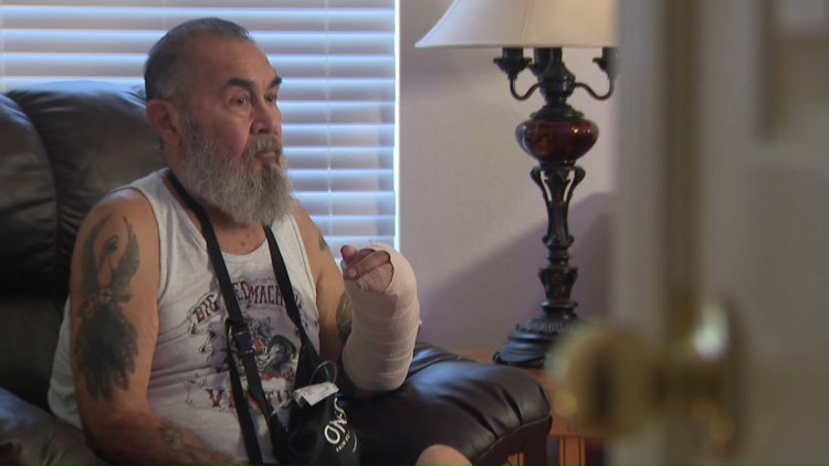 'I think that my guardian angel was there' | Hutto man speaks out after hatchet attack inside Home Depot